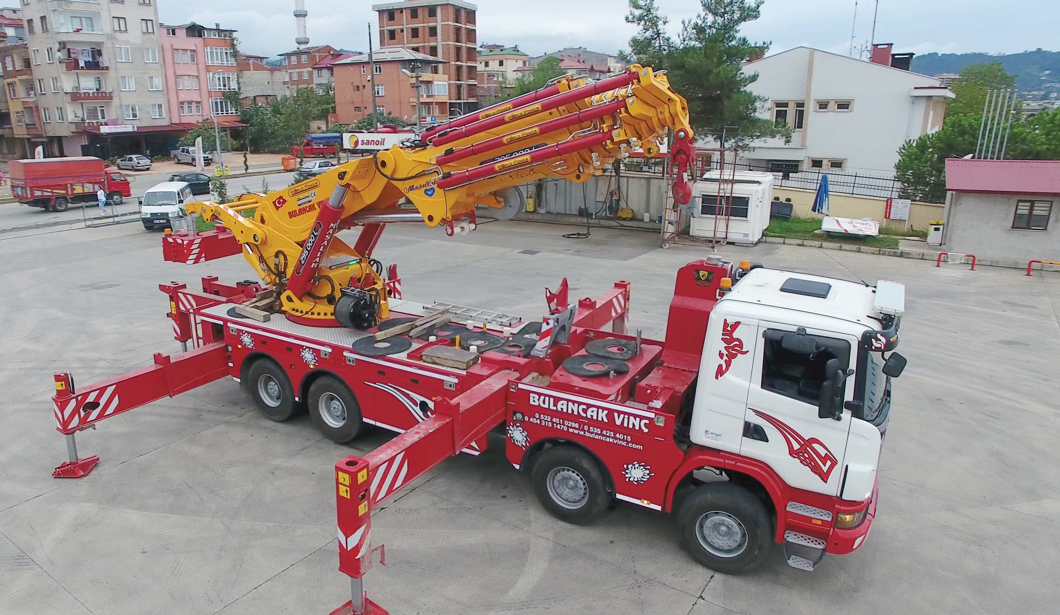 Katlanır Bomlu Vinçler